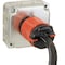 Ac Works SOOW; Cold Weather Extension Cord, 10 AWG, Indoor/Outdoor, 10/4, 1 Outlets, L15-30R, Black, Rubber L1530PR-100 - alternate 4